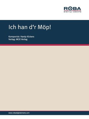 cover image of Ich han d'r Möp!